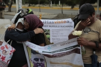 20261017. Tuxtla. Las Madres Buscadoras denuncian irregularidades las investigaciones en los campos donde han encontrado vestigios humanos en