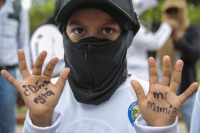 20261017. Tuxtla. Las Madres Buscadoras denuncian irregularidades las investigaciones en los campos donde han encontrado vestigios humanos en