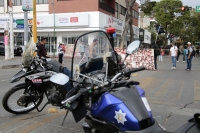 2026026. Tuxtla. Estudiantes egresados de la Escuelas Normales de Chiapas se manifiestan este medio día en la capital del estado de nuestro estado para exigir plazas de trabajo.