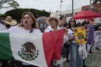 20241001. Tuxtla. Inicia un nuevo sexenio en México y Chiapas acompañadas de las protestas de la comunidad LG y del Poder Judicial.