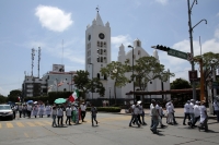 20240901. Tuxtla. Continúan las manifestaciones de trabajadores en contra de la reforma del Poder Judicial en México.