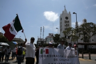 20240901. Tuxtla. Continúan las manifestaciones de trabajadores en contra de la reforma del Poder Judicial en México.