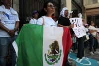 20240901. Tuxtla. Continúan las manifestaciones de trabajadores en contra de la reforma del Poder Judicial en México.