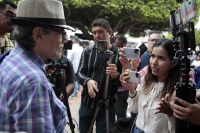 20240924. Tuxtla. Tere Campos, activista de la comunidad lésbico-gay de Chiapas celebra la recuperación del escaño de representación en el Congreso Local durante la impugnación en el Tribunal Electoral de Chiapas