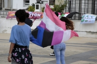 20241012. Tuxtla. La comunidad Lésbico-gay de Chiapas celebra hoy el 13º Besotón 2024.