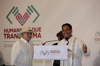 20241013. Tuxtla. Eduardo Ramírez Aguilar, Gobernador electo de Chiapas, en conferencia de prensa da a conocer los primeros cargos del gabinete de trabajo para este estado del sureste de México.