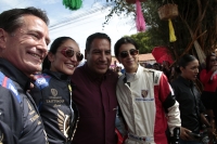 El banderazo de la prueba de salida de la Carrera Panamericana 2026