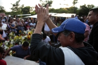 20241024. Berriozábal La pequeña vendedora conocida como “Lupita”; quien fuera víctima del llamado “El Monstruo de la Séptima” es despedida por sus familiares y el pueblo de Berriozábal y llevada al panteón de esta comunidad esta tarde