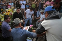 20241024. Berriozábal La pequeña vendedora conocida como “Lupita”; quien fuera víctima del llamado “El Monstruo de la Séptima” es despedida por sus familiares y el pueblo de Berriozábal y llevada al panteón de esta comunidad esta tarde