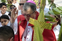 20260329. Tuxtla. José Francisco González-González. Arzobispo en Chiapas durante la Celebración del Domingo de Ramos.
