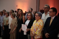 2060715. Tuxtla. Pedro Valtierra, fotógrafo mexicano, participa en el conversatorio sobre fotoperiodismo durante el aniversario del periódico Cuarto Poder.