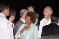 Michaëlle Jean, Gobernadora General de Canadá, llega esta noche al aeropuerto de Chiapas.
