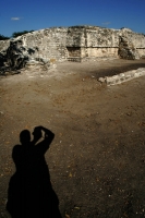 Chiapa de Corzo, 8 de diciembre. Las ruinas de la ciudad de Chiapa de Corzo, fueron abiertas por primera vez al público durante el medio día de hoy, para que las autoridades estatales hicieran un recorrido pero mañana miércoles permanecerán cerradas para 