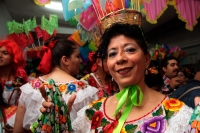 Martes 8 de enero del 2018. Chiapa de Corzo. El anuncio de las Chunta. Las diferentes pandillas de Chunta recorren las calles durante las fiesta patronales de enero de esta la comunidad de la ribera del río Grande de Chiapas