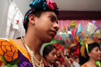 Martes 8 de enero del 2018. Chiapa de Corzo. El anuncio de las Chunta. Las diferentes pandillas de Chunta recorren las calles durante las fiesta patronales de enero de esta la comunidad de la ribera del río Grande de Chiapas