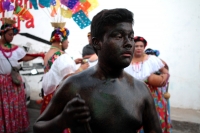 Martes 8 de enero del 2018. Chiapa de Corzo. El anuncio de las Chunta. Las diferentes pandillas de Chunta recorren las calles durante las fiesta patronales de enero de esta la comunidad de la ribera del río Grande de Chiapas
