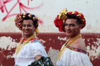 Martes 8 de enero del 2018. Chiapa de Corzo. El anuncio de las Chunta. Las diferentes pandillas de Chunta recorren las calles durante las fiesta patronales de enero de esta la comunidad de la ribera del río Grande de Chiapas