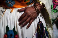 Martes 8 de enero del 2018. Chiapa de Corzo. El anuncio de las Chunta. Las diferentes pandillas de Chunta recorren las calles durante las fiesta patronales de enero de esta la comunidad de la ribera del río Grande de Chiapas