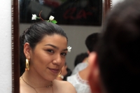 Martes 8 de enero del 2018. Chiapa de Corzo. El anuncio de las Chunta. Las diferentes pandillas de Chunta recorren las calles durante las fiesta patronales de enero de esta la comunidad de la ribera del río Grande de Chiapas