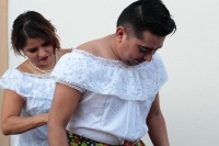 Martes 8 de enero del 2018. Chiapa de Corzo. El anuncio de las Chunta. Las diferentes pandillas de Chunta recorren las calles durante las fiesta patronales de enero de esta la comunidad de la ribera del río Grande de Chiapas