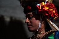 Martes 8 de enero del 2018. Chiapa de Corzo. El anuncio de las Chunta. Las diferentes pandillas de Chunta recorren las calles durante las fiesta patronales de enero de esta la comunidad de la ribera del río Grande de Chiapas