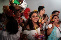 Martes 8 de enero del 2018. Chiapa de Corzo. El anuncio de las Chunta. Las diferentes pandillas de Chunta recorren las calles durante las fiesta patronales de enero de esta la comunidad de la ribera del río Grande de Chiapas