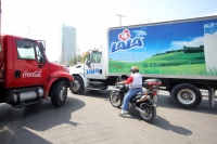 Martes 2 de mayo del 2017. Tuxtla Gutiérrez. Las actividades magisteriales del segundo día de protestas del movimiento de resistencia regional en Chiapas se manifiesta con plantones en el primer cuadro de la ciudad, en la Torre Chiapas y con actividades d