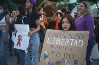 20221124. Tuxtla. Marcha feminista durante el #24N