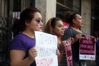 Miércoles 8 de marzo del 2017. Tuxtla Gutiérrez. Manifestación por los derechos de las mujeres en Chiapas. Organizaciones sociales y de DDHH se manifiestan en las calles de la ciudad recordando el día internacional de la mujer trabajadora y a las mártires