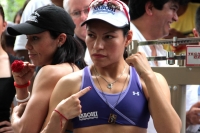 Viernes 29 de julio. Esta mañana se llevo a cabo la ceremonia de pesaje para la función de Box de este sábado en revancha entre La mexiquense Ana María Torres y la tijuanense Jackie Nava,