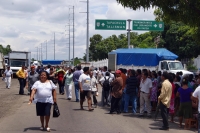 Lunes 5 de septiembre.  Diconsa cierra la frontera sur.