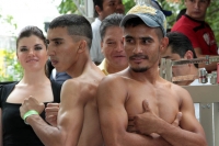 Viernes 29 de julio. Esta mañana se llevo a cabo la ceremonia de pesaje para la función de Box de este sábado en revancha entre La mexiquense Ana María Torres y la tijuanense Jackie Nava,