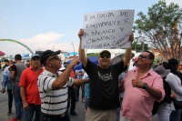 Sábado 7 de enero del 2017. Tuxtla Gutiérrez. Durante la marcha en contra del gasolinazo este medio día
