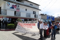 Lunes 30 de enero del 2012. Continúan las protestas del MOCRi en SCLC.