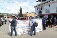 Lunes 30 de enero del 2012. Continúan las protestas del MOCRi en SCLC.
