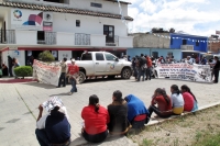 Lunes 30 de enero del 2012. Continúan las protestas del MOCRi en SCLC.