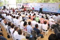 Miércoles 14 de marzo. Inauguran parque eólico en la ciudad de Arriaga. Foto/Jesús Maza.