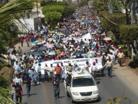 Miércoles 14 de marzo del 2012. Marcha magisterial.