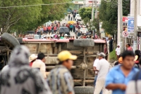 Jueves 6 de cotubre 2011. Con “guerra” organizaciones se disputan un predio