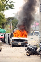 Jueves 6 de cotubre 2011. Con “guerra” organizaciones se disputan un predio