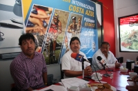 Foto/Jesús Maza. Miércoles 14 de marzo del 2012. Anuncian el Triatlón Costa Azul.