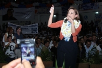 Domingo 12 de febrero del 2012. Vázquez Mota cierre pre campaña en Chiapas.