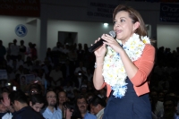 Domingo 12 de febrero del 2012. Vázquez Mota cierre pre campaña en Chiapas.