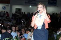 Domingo 12 de febrero del 2012. Vázquez Mota cierre pre campaña en Chiapas.