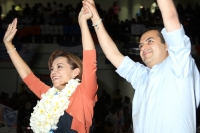 Domingo 12 de febrero del 2012. Vázquez Mota cierre pre campaña en Chiapas.