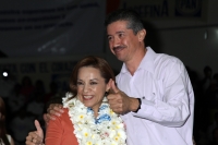 Domingo 12 de febrero del 2012. Vázquez Mota cierre pre campaña en Chiapas.
