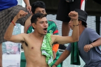 Sábado 12 de agosto del 2017. Tuxtla Gutiérrez. Las porras se reúnen poco a poco alrededor del las tribunas del nuevo equipo de Tuxtla FC