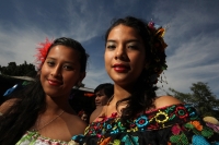 Viernes 17 de enero del 2014. Chiapa de Corzo. La Salida de Banderas da comienzo al recorrido que Parachicos y Chiapanecas realizan este dÃa en honor a San Antonio Abad dentro de las festividades patronales de esta comunidad de la Ribera del Rio Grande de Viernes 17 de enero del 2014. Chiapa de Corzo. La Salida de Banderas da comienzo al recorrido que Parachicos y Chiapanecas realizan este dÃa en honor a San Antonio Abad dentro de las festividades patronales de esta comunidad de la Ribera del Rio Grande de