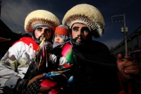 Viernes 17 de enero del 2014. Chiapa de Corzo. La Salida de Banderas da comienzo al recorrido que Parachicos y Chiapanecas realizan este dÃa en honor a San Antonio Abad dentro de las festividades patronales de esta comunidad de la Ribera del Rio Grande de Viernes 17 de enero del 2014. Chiapa de Corzo. La Salida de Banderas da comienzo al recorrido que Parachicos y Chiapanecas realizan este dÃa en honor a San Antonio Abad dentro de las festividades patronales de esta comunidad de la Ribera del Rio Grande de
