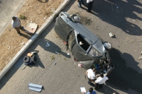 Viernes 23 de diciembre. Accidente en el Lib Norte. Tuxtla Gutiérrez, Chiapas. Autoridades de Protección Civil alertaron sobre el fuerte tráfico vehicular que provoco un trágico accidente la mañana de este viernes. La circulación fue reportada como extrem